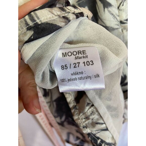 #3536 VTG Womens silk blouse size 36 - Picture 8 of 11